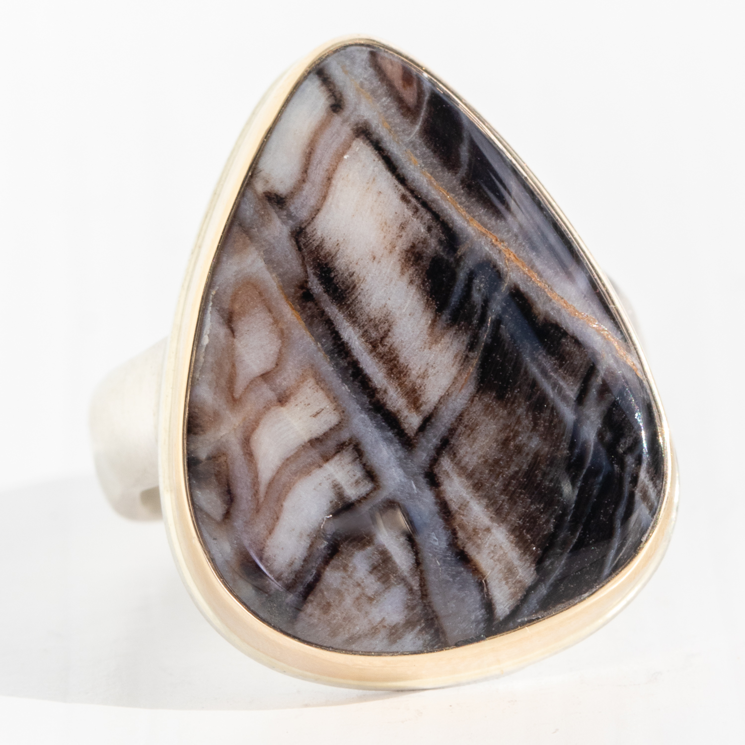 Jamie Joseph Trunk Show: RING 33 FOSSILIZED CHANNEL WOOD
