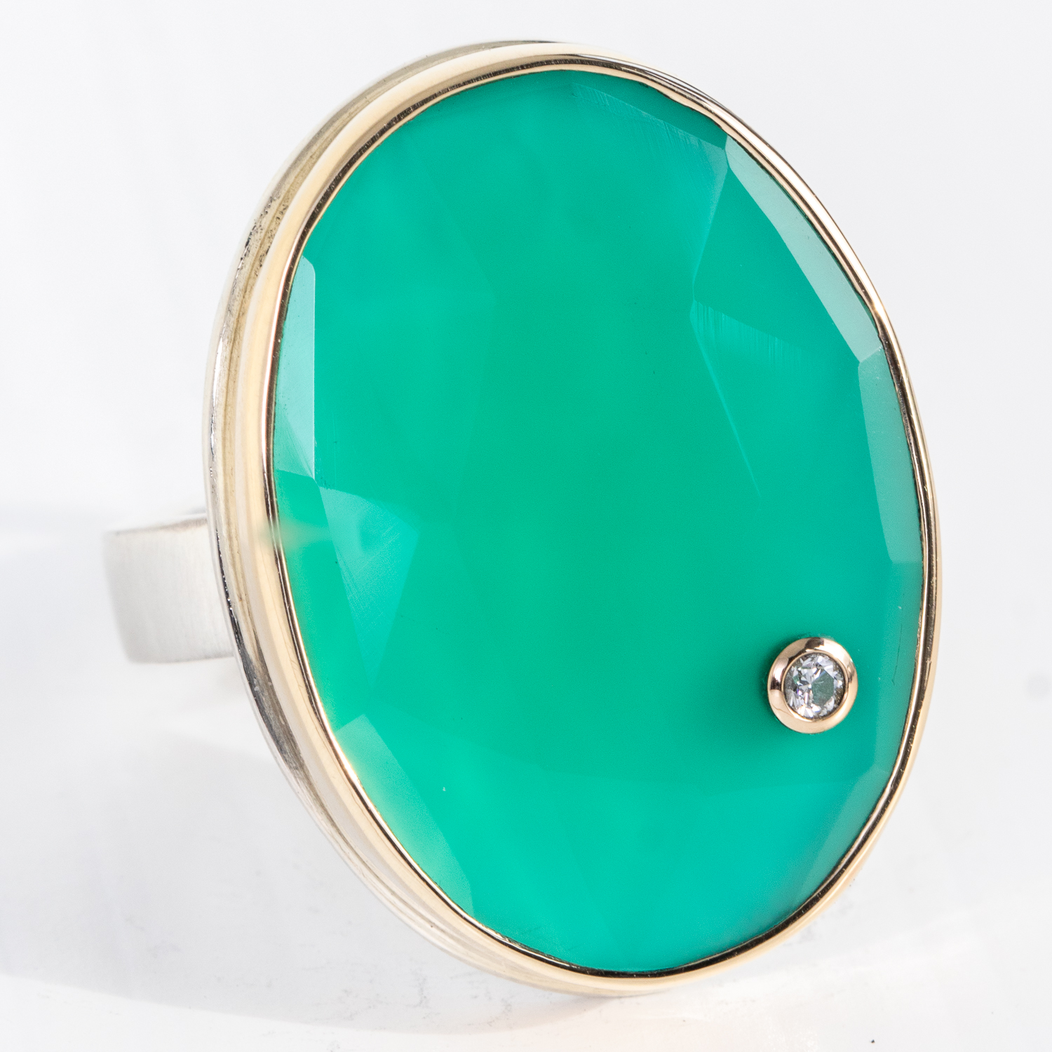 Jamie Joseph Trunk Show: RING 40 GREEN ONYX
