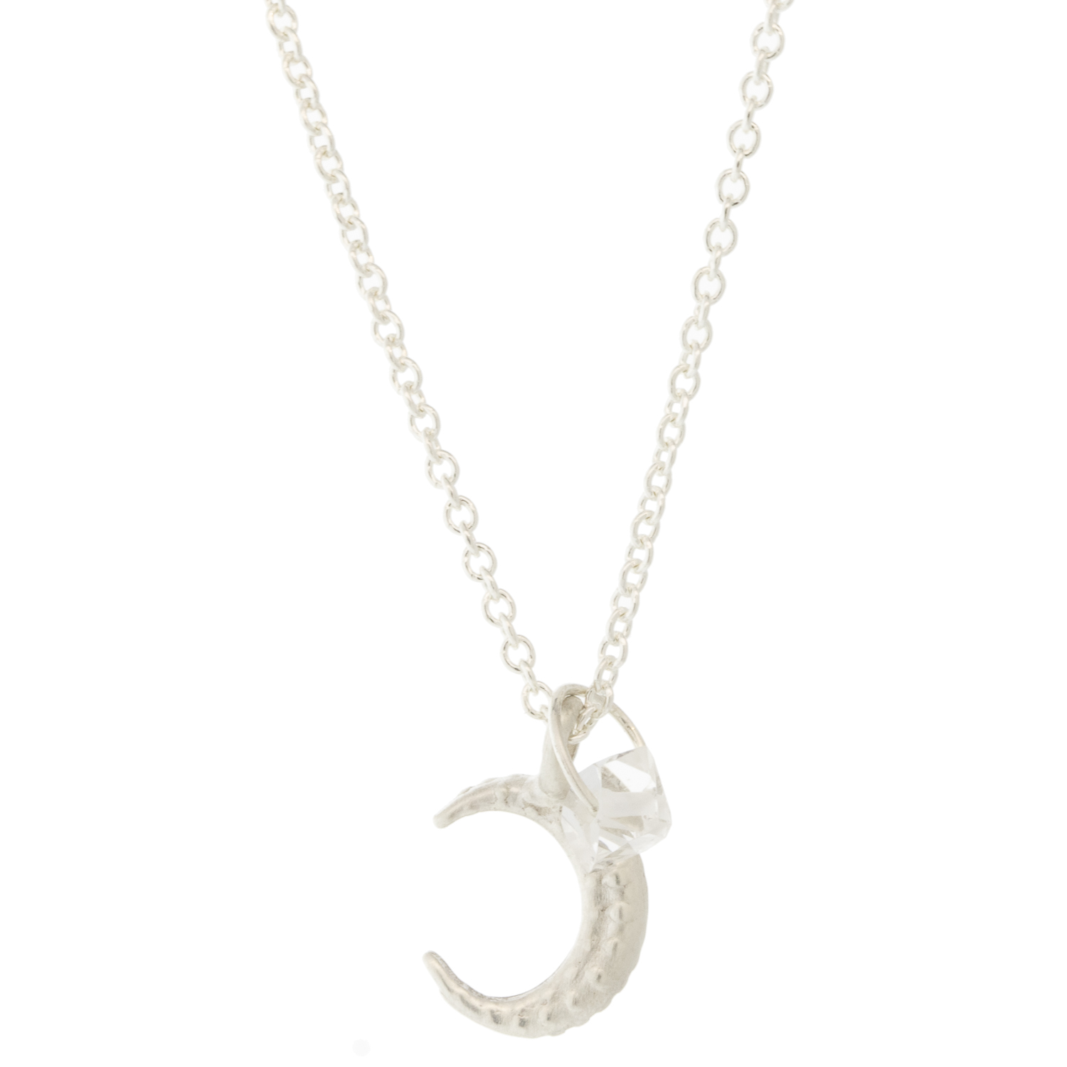 LuLu: Artemis Necklace mini "goddess of the moon" Sterling silver