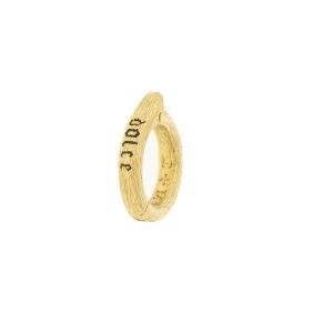Erica Molinari: Charm Holder, Round, Dolce vita Small, 18K Gold.