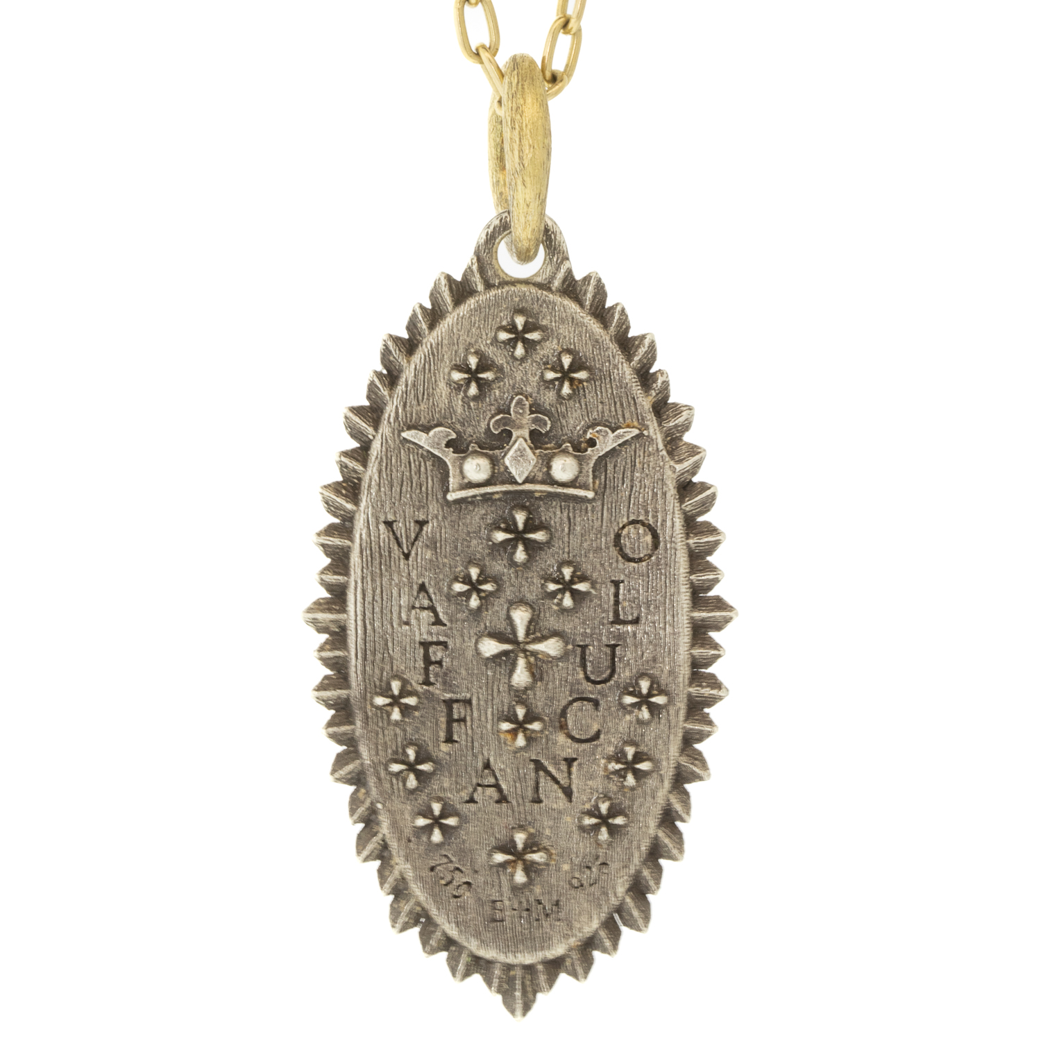 Erica Molinari Trunk Show: Charm, SS & 18K gold Diamonds, .20TCW North Star, 'GFY'