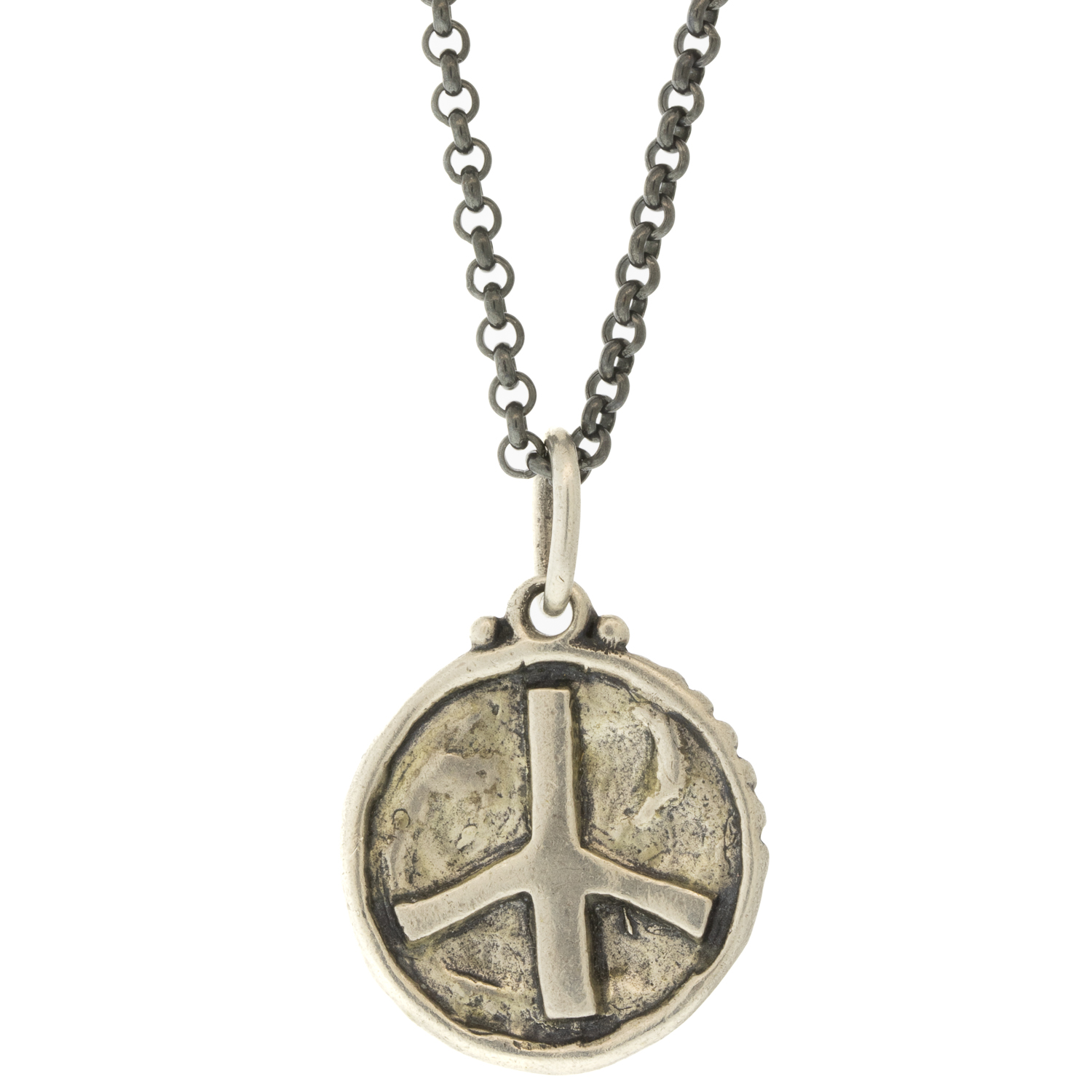 Erica Molinari Trunk Show: SS dove and peace sign charm