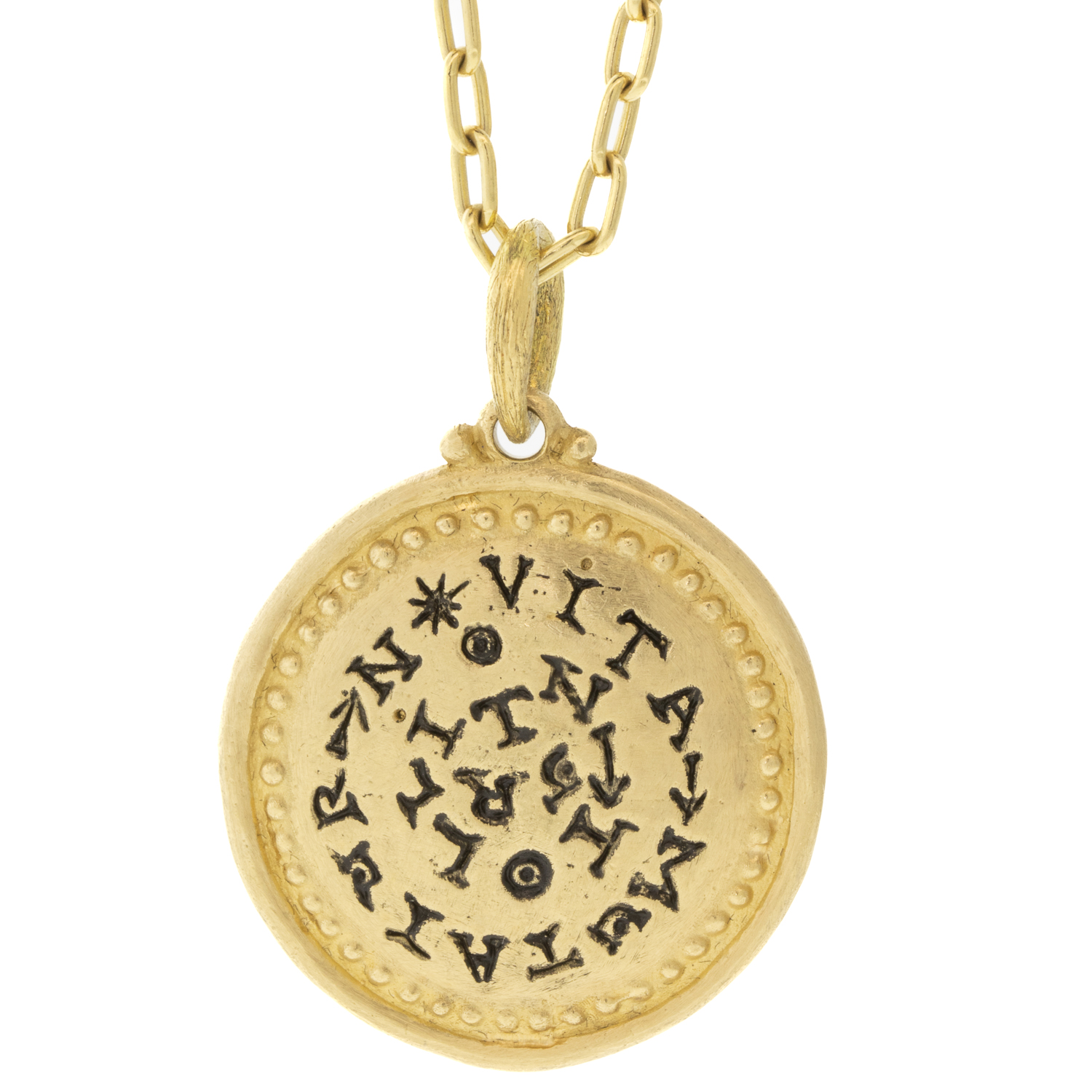 Erica Molinari: 14K tree charm "life is changed not taken away
