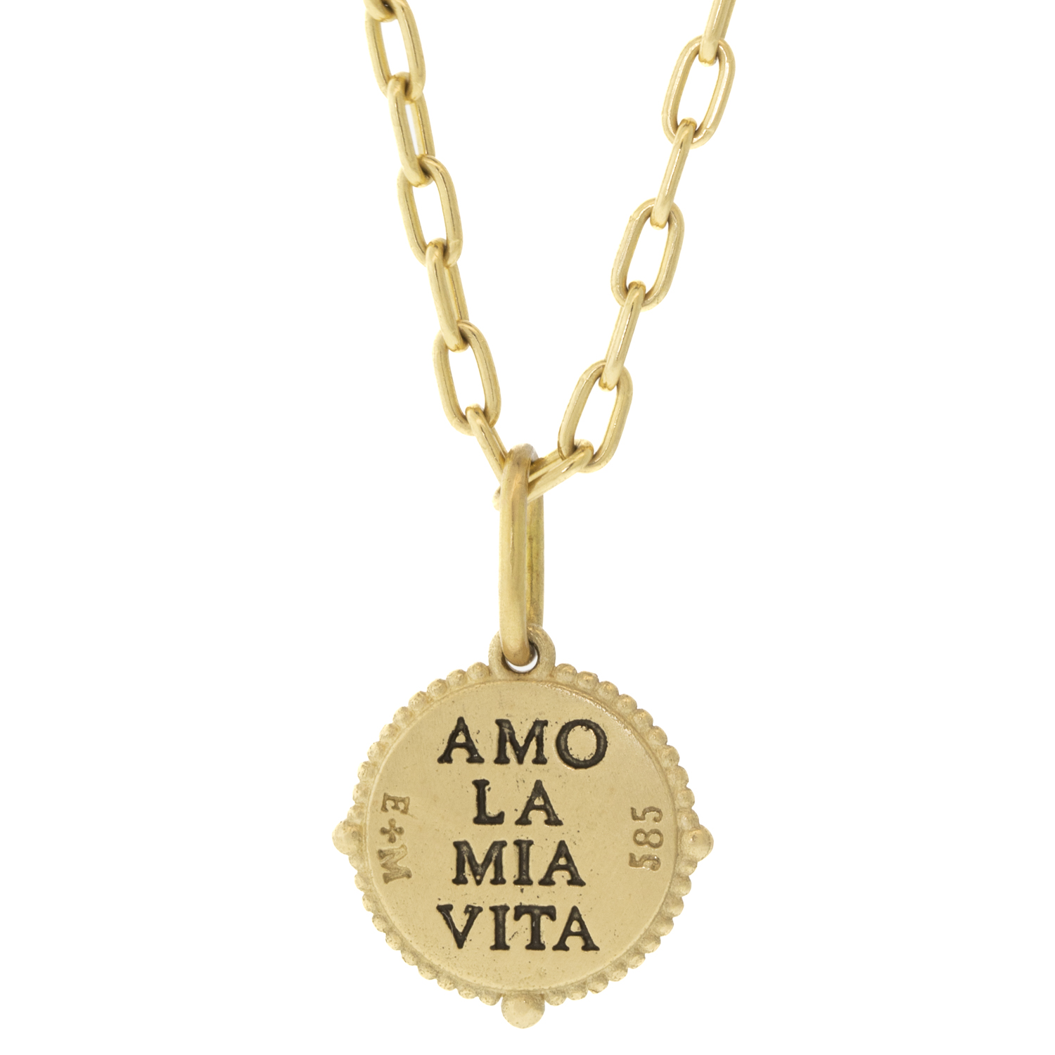 Erica Molinari Trunk Show: 14K small round tree of life