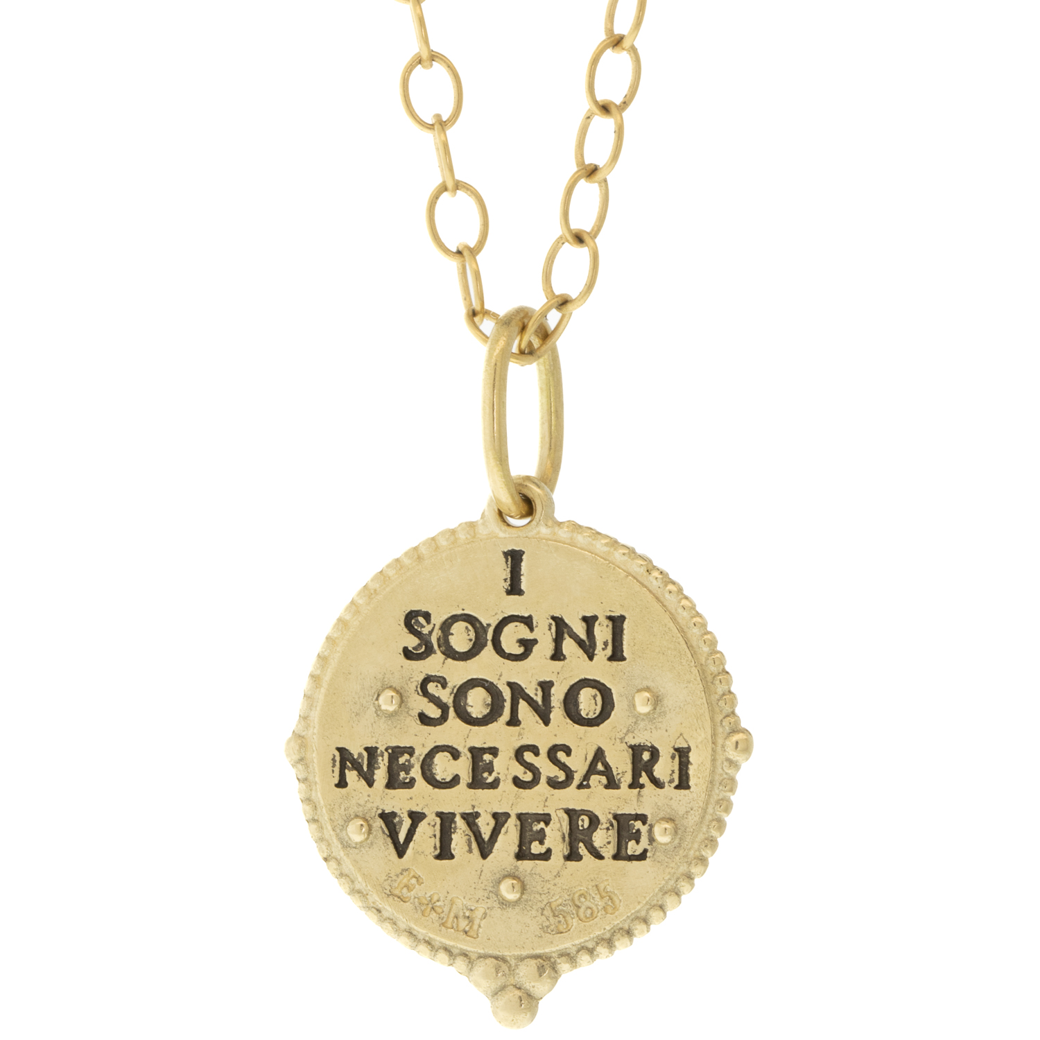 Erica Molinari Trunk Show: 14K Diamond North Star , "Dreams are necessary to life" .01 TCW Anais Nin