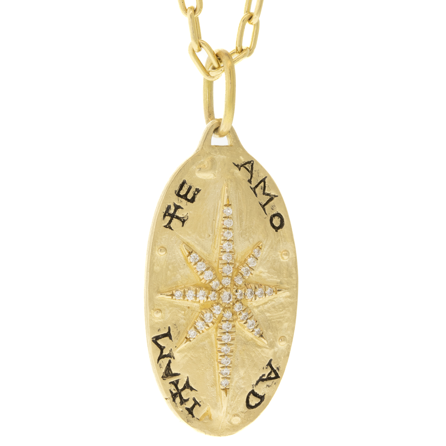 Erica Molinari Trunk Show: Charm 14K & Diamonds, .075 TCW FDL + North Star ‘For life’ + ‘I love you’