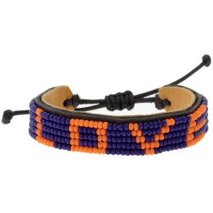 Love is Project: Bracelet, Love, Navy and Orange