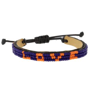 Love is Project: Bracelet,SKINNY  Love, Navy and Orange