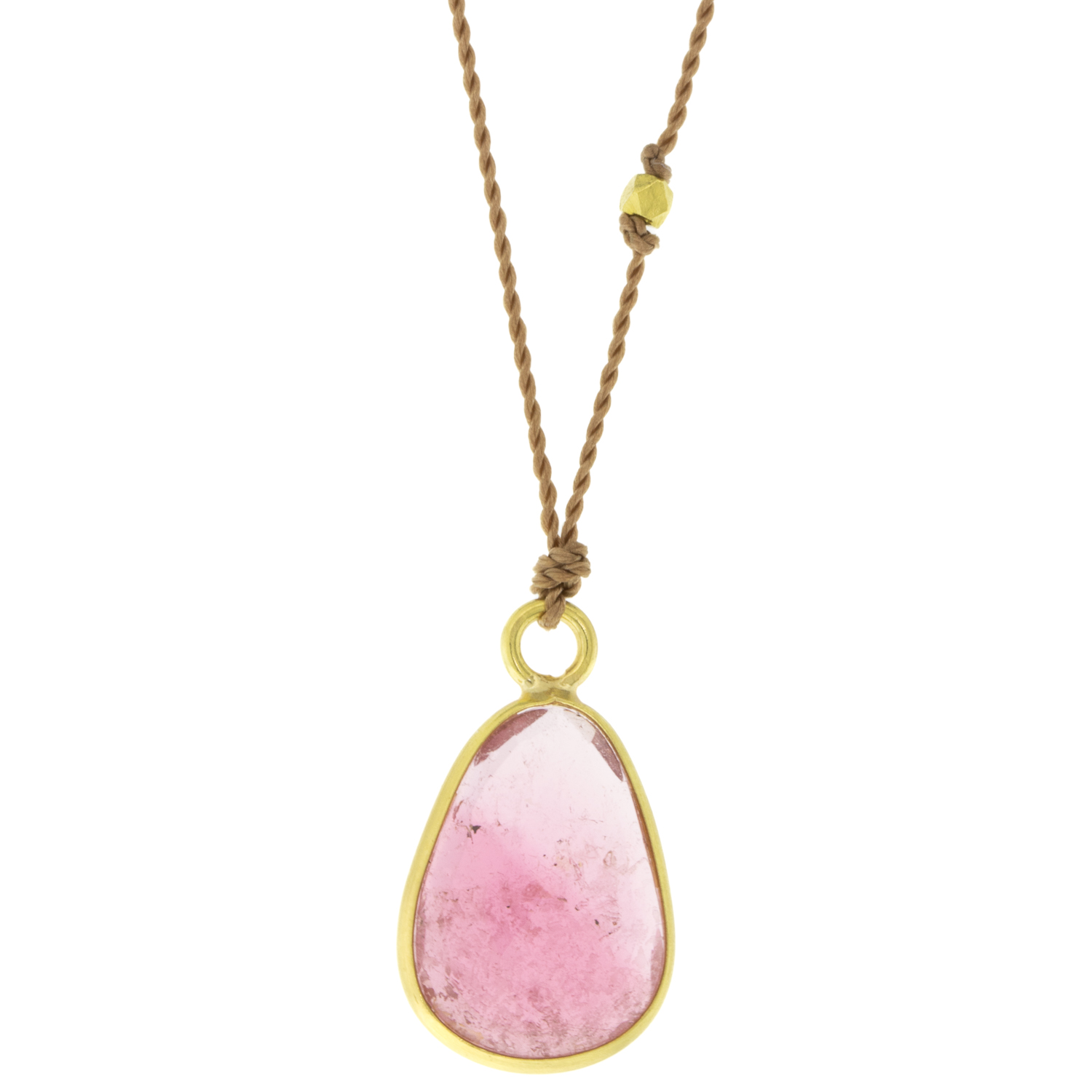Margaret Solow: Necklace, Tourmaline,18 kt