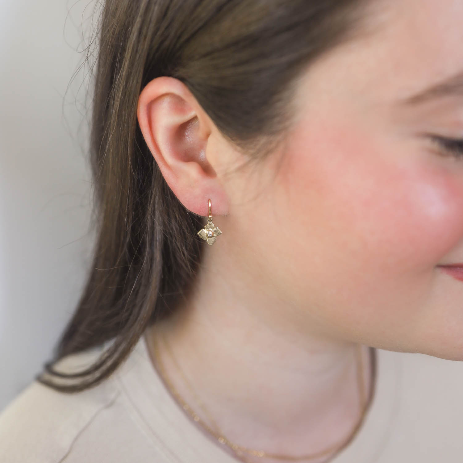 Victoria Cunningham Victoria Cunningham Trunk Show: Tiny Hydrangea Earrings by Victoria ...