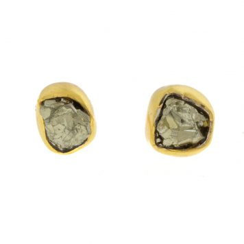 Robindira Unsworth: Fashion,14k gold vermeil,Pyrite