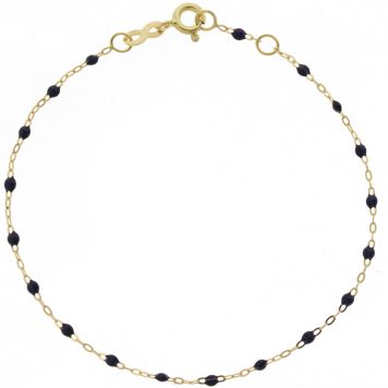 gigiCLOZEAU: Classic Gigi Bracelet, midnight, 18k yg, 6.7"