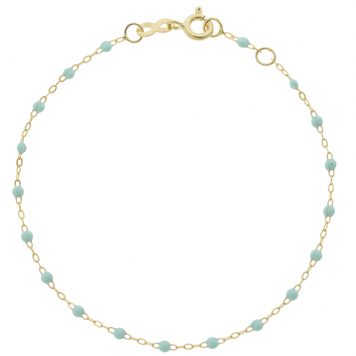 gigiCLOZEAU: Classic Gigi Bracelet, jade, 18k yg, 6.7"