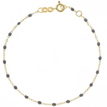 gigiCLOZEAU: Classic Gigi Bracelet, silver, 18k yg, 6.7"