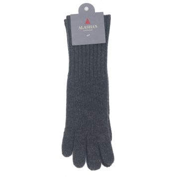 Alashan Cashmere: 100% Cashmere Essential Texting Glove, Charcoal