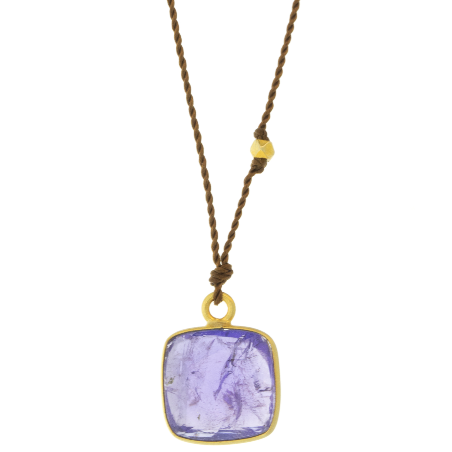 Margaret Solow: 18k Tanzanite Necklace