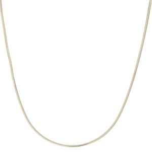 Tai: Sterling silver smooth chain necklace