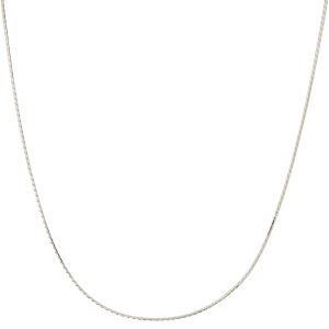 Tai: sterling silver simple thin chain necklace