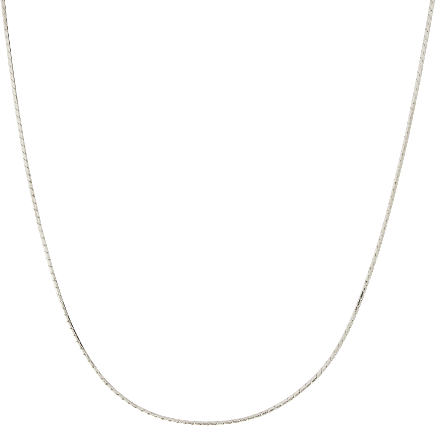 Tai: sterling silver simple thin chain necklace
