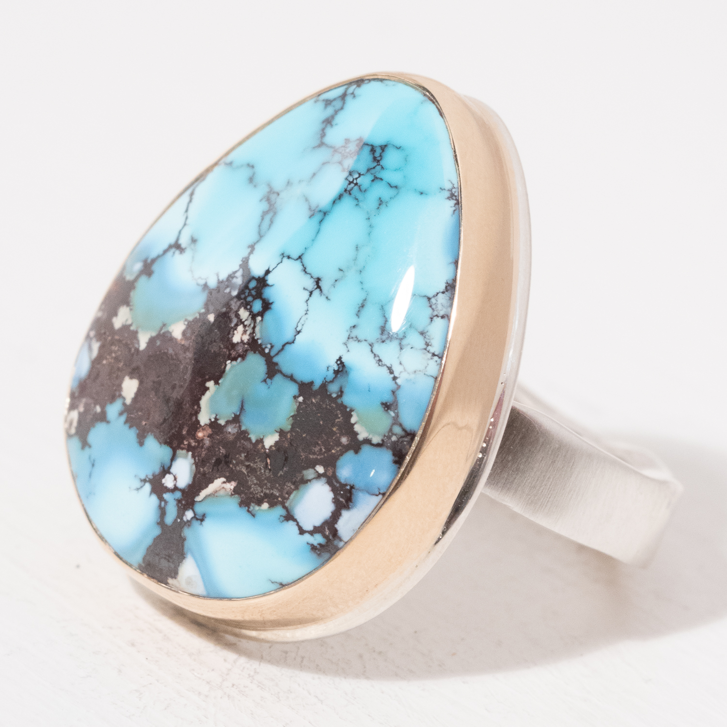 Jamie Joseph Trunk Show: Ring 103,Khazakhstani Turquoise,Size 7.75