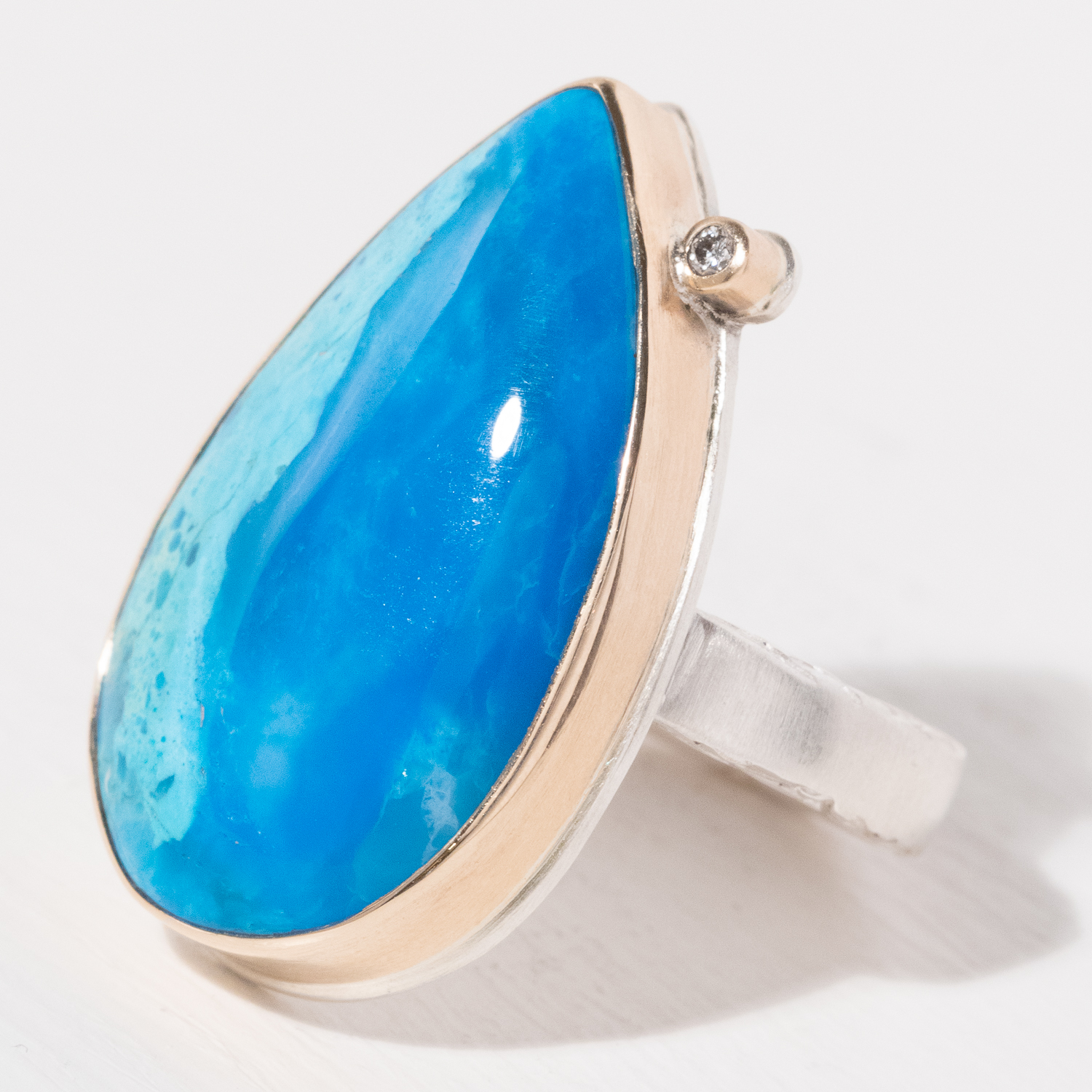 Jamie Joseph Trunk Show: Ring 105,Peruvian Opal,Size 8