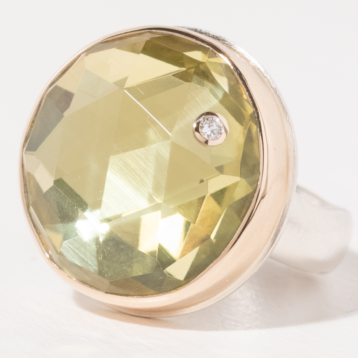 Jamie Joseph Trunk Show: Ring 191,Lemon Quartz,7.5