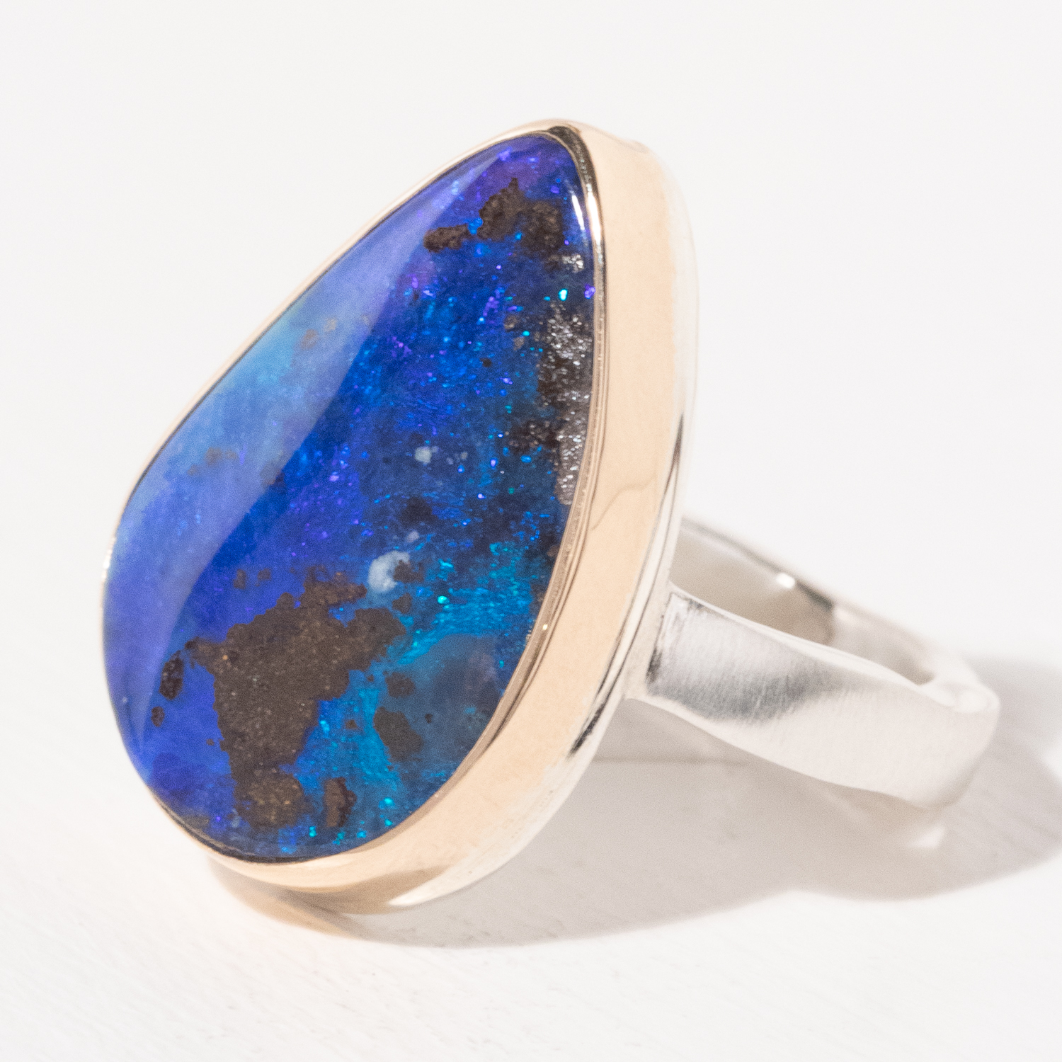 Jamie Joseph Trunk Show: Ring 212,Boulder Opal,7.25