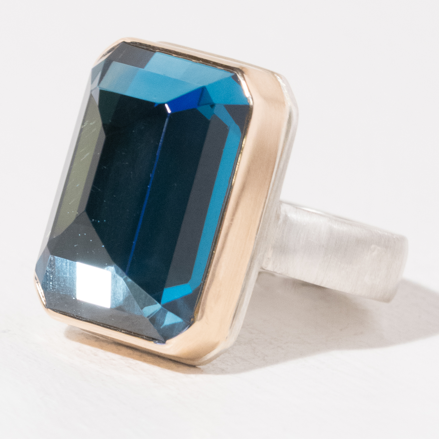 Jamie Joseph Trunk Show: Ring 228,London Blue topaz,8