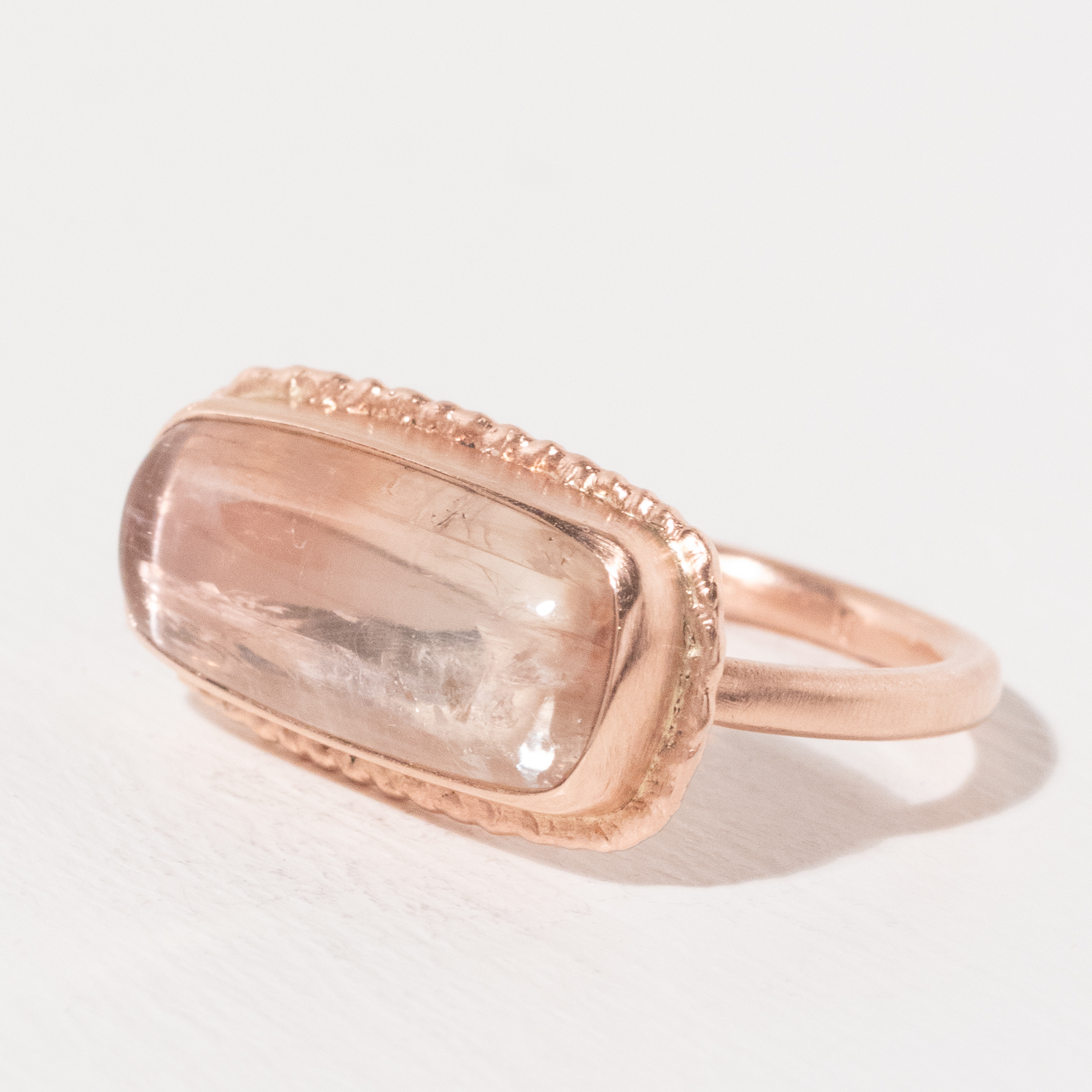 Jamie Joseph Trunk Show: Ring 235, PINK TOURMALINE SIZE 7
