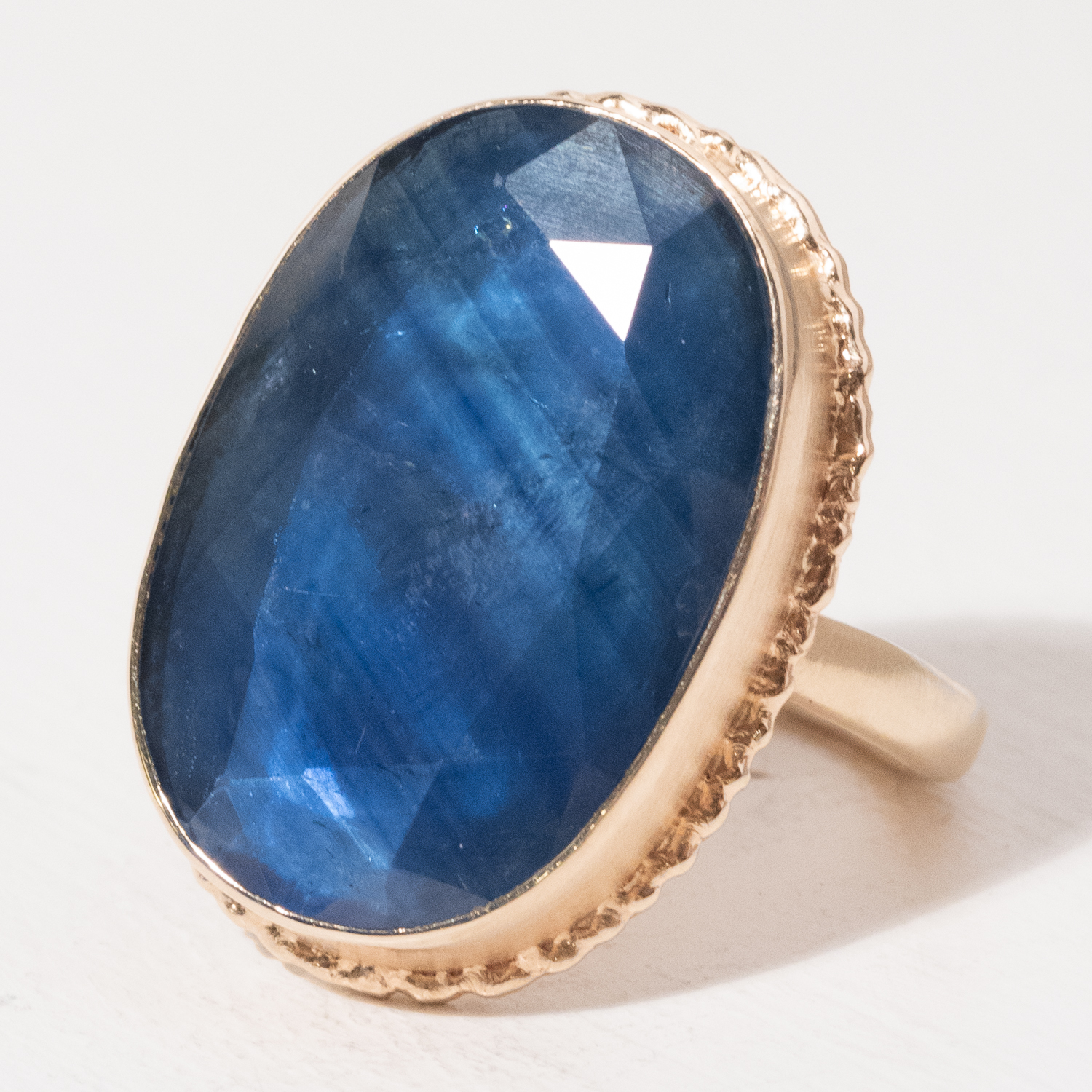 Jamie Joseph Trunk Show: Ring 245, BLUE SAPPHIRE SIZE 7.75