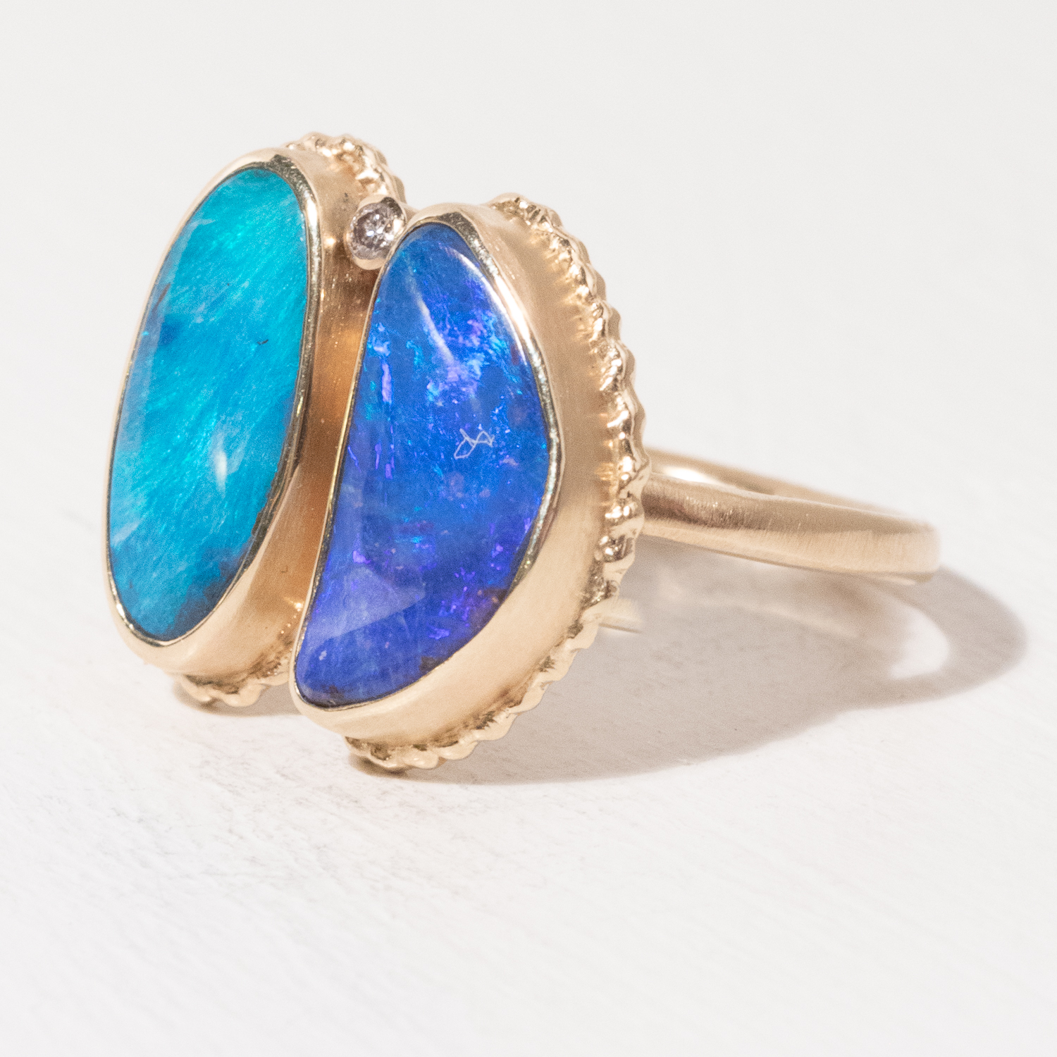 Jamie Joseph Trunk Show: Ring 263, BOULDER OPAL SIZE 7.5