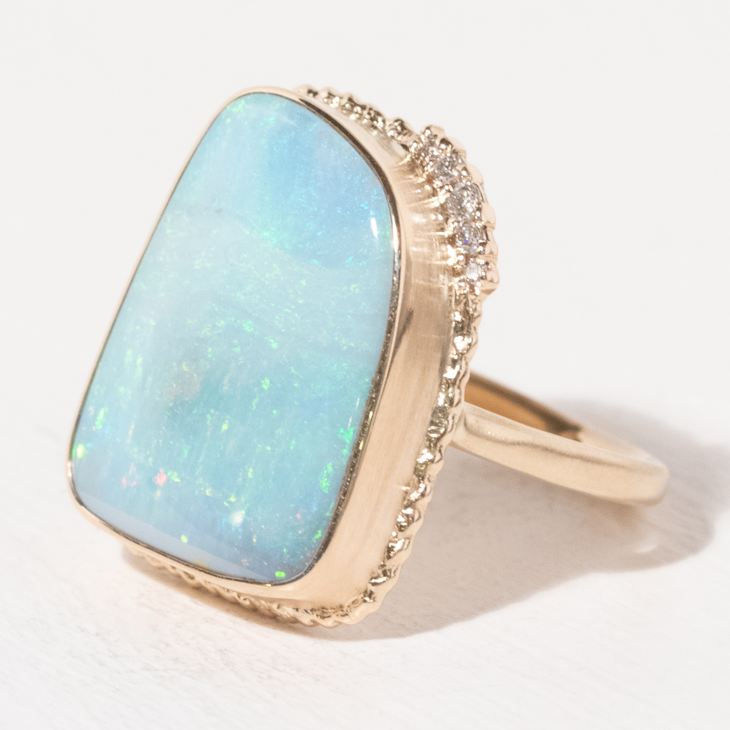 Jamie Joseph Trunk Show: Ring 265, BOULDER OPAL SIZE 7