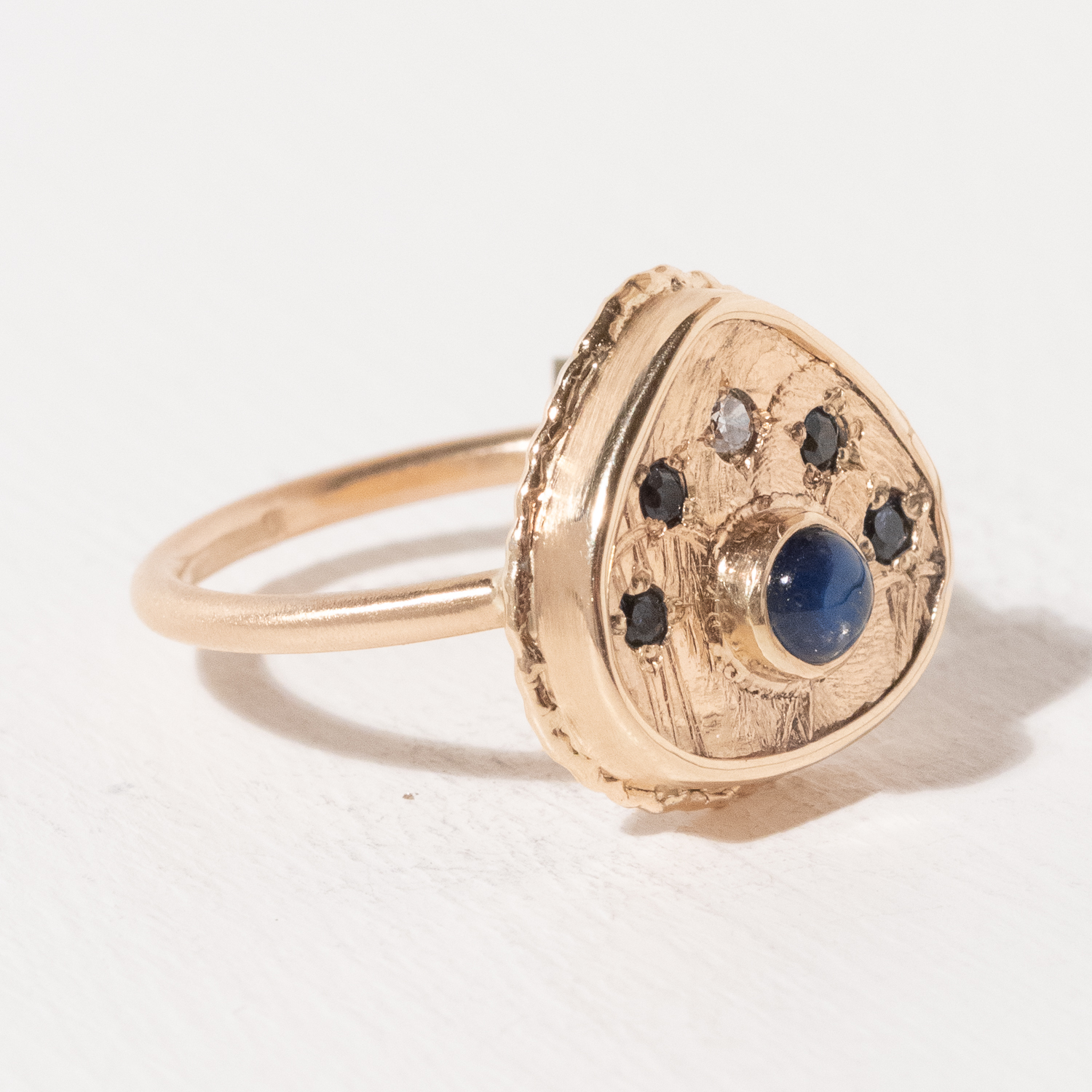 Jamie Joseph Trunk Show: Ring 269, RAINBOW MOONSTONE SIZE 6.75