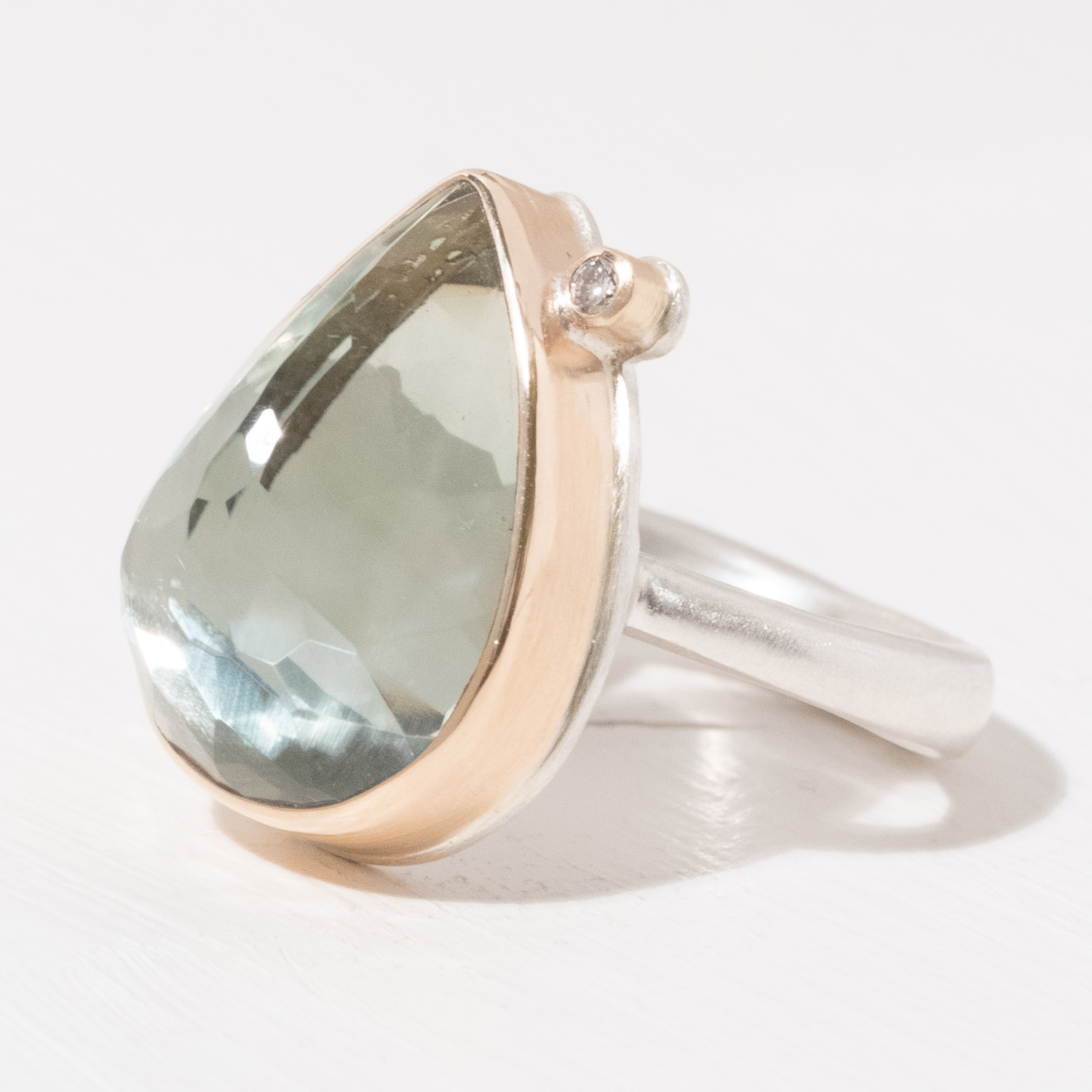 Jamie Joseph Trunk Show: Ring 6,Mint Quartz , Size 7