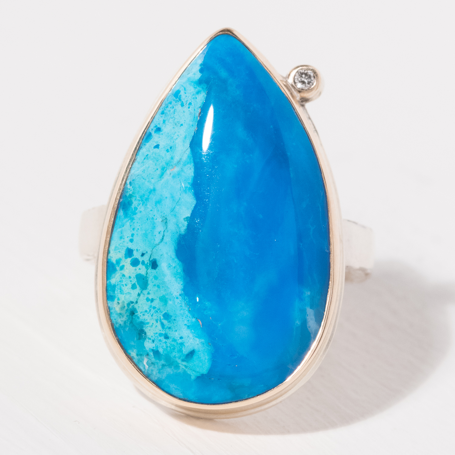 Jamie Joseph Trunk Show: Ring 105,Peruvian Opal,Size 8