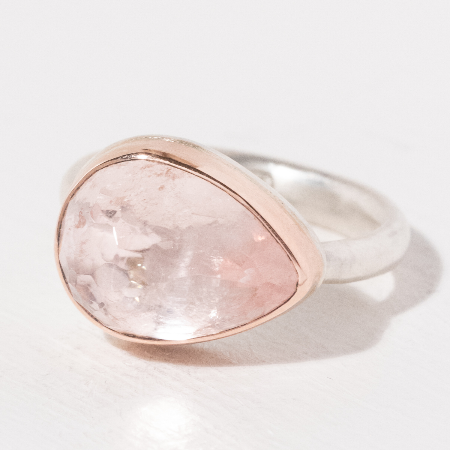 Jamie Joseph Trunk Show: Ring 127,Morganite,7.25