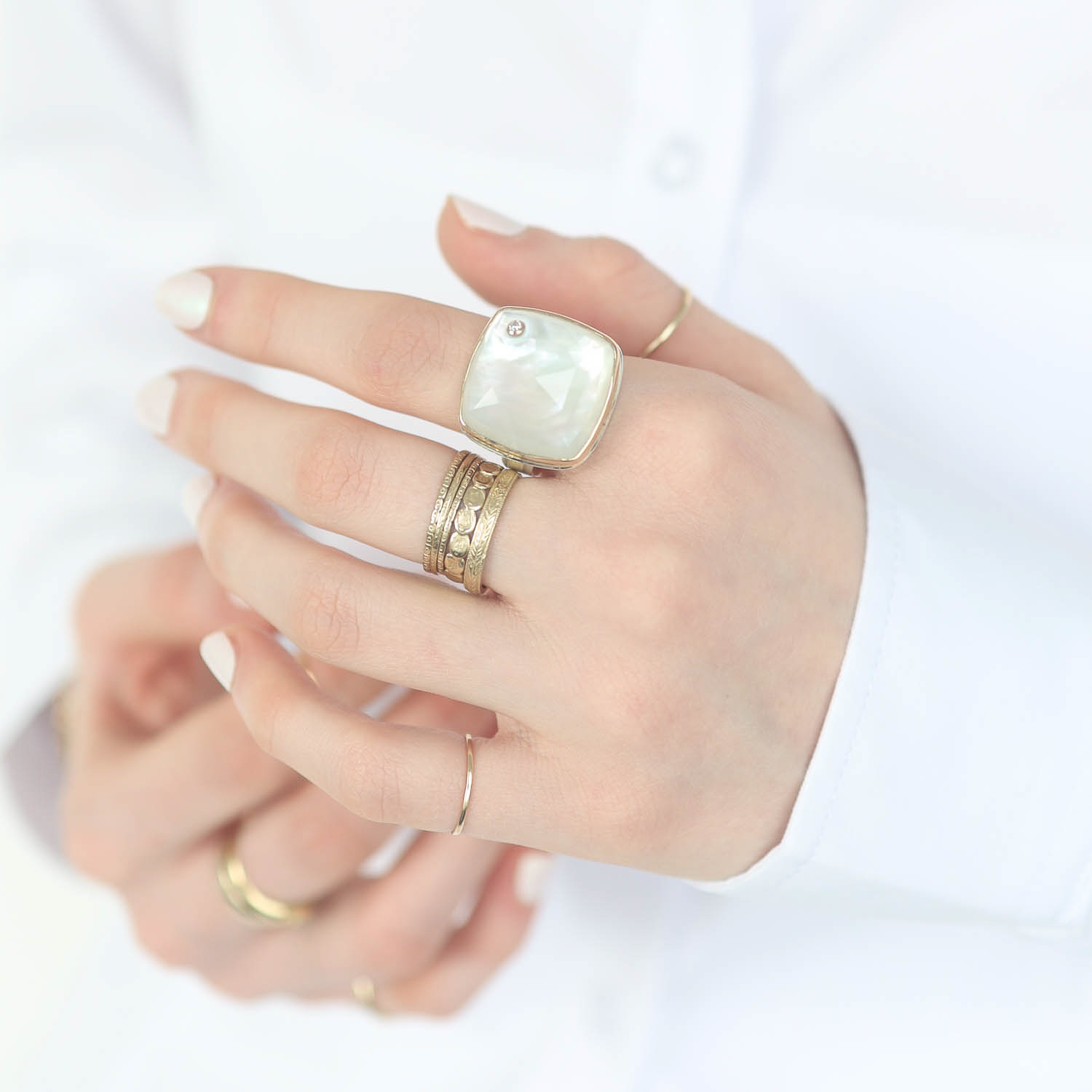 Jamie Joseph Trunk Show: Ring 141,Rock crystal,7.75