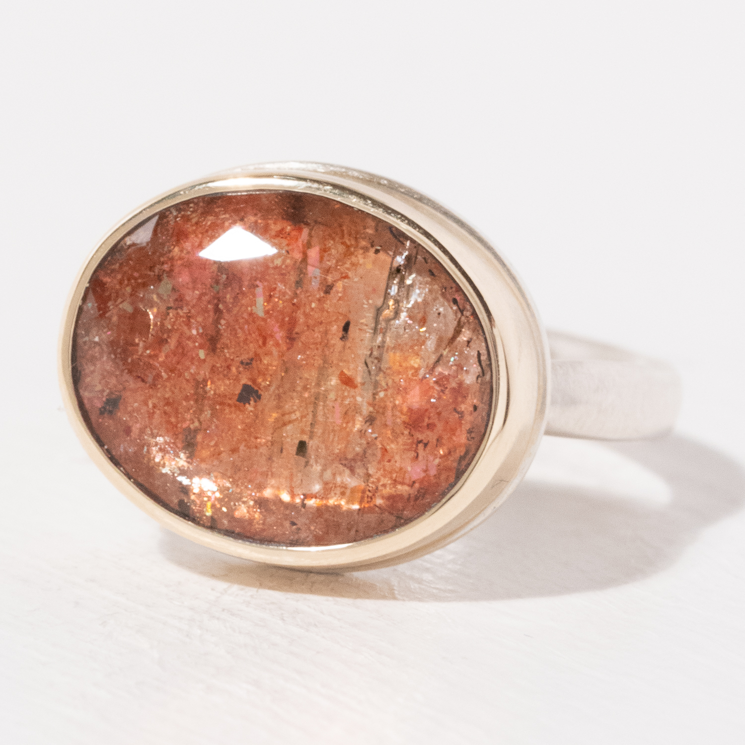 Jamie Joseph Trunk Show: Ring 146,African sunstone,7.75