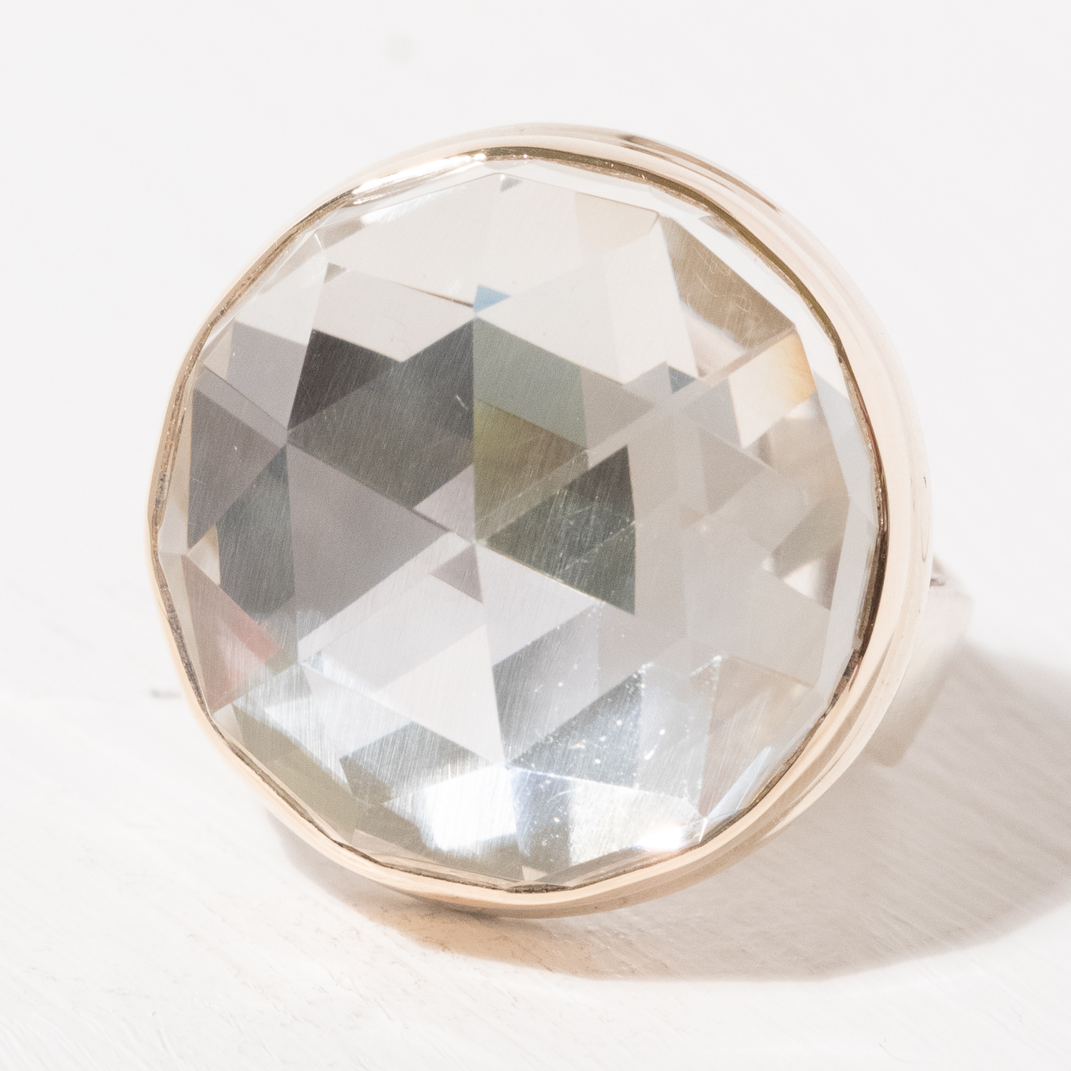 Jamie Joseph Trunk Show: Ring 16, Rock crystal ,Size 7.5