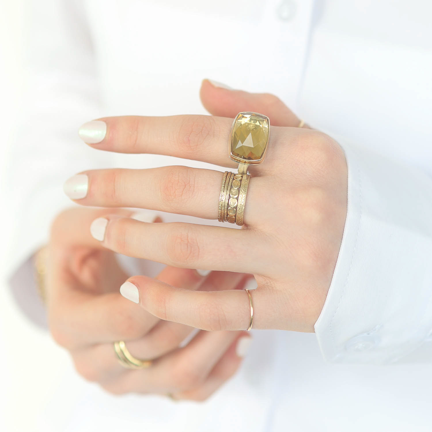 Jamie Joseph Trunk Show: Ring 161,Citrine,6.75