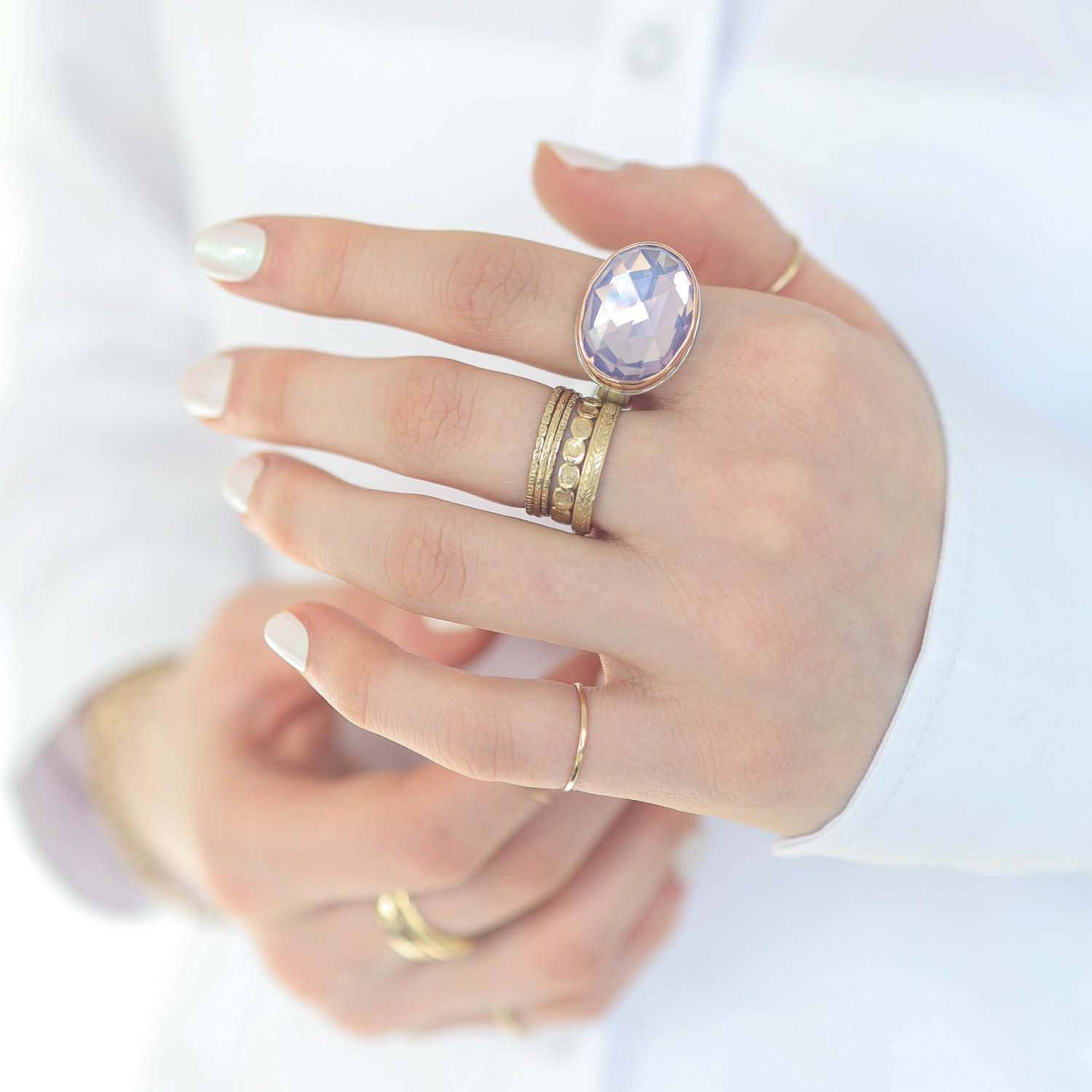 Jamie Joseph Trunk Show: Ring 170,LavenderAmethyst,7.75
