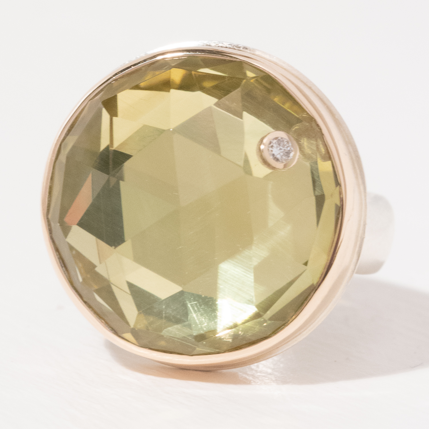 Jamie Joseph Trunk Show: Ring 191,Lemon Quartz,7.5