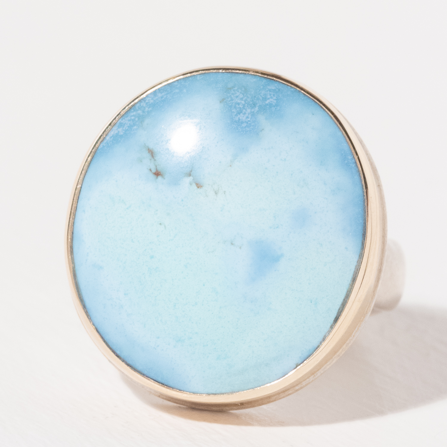 Jamie Joseph Trunk Show: Ring 198,Khazakastani turquoise,7.5