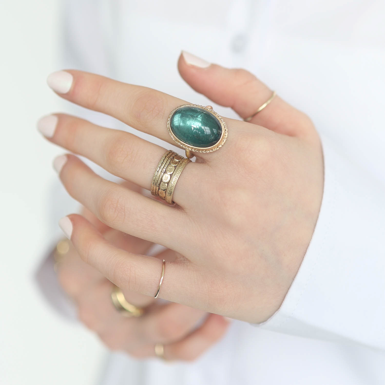 Jamie Joseph Trunk Show: Ring 247, INDICOLITE SIZE 6.5