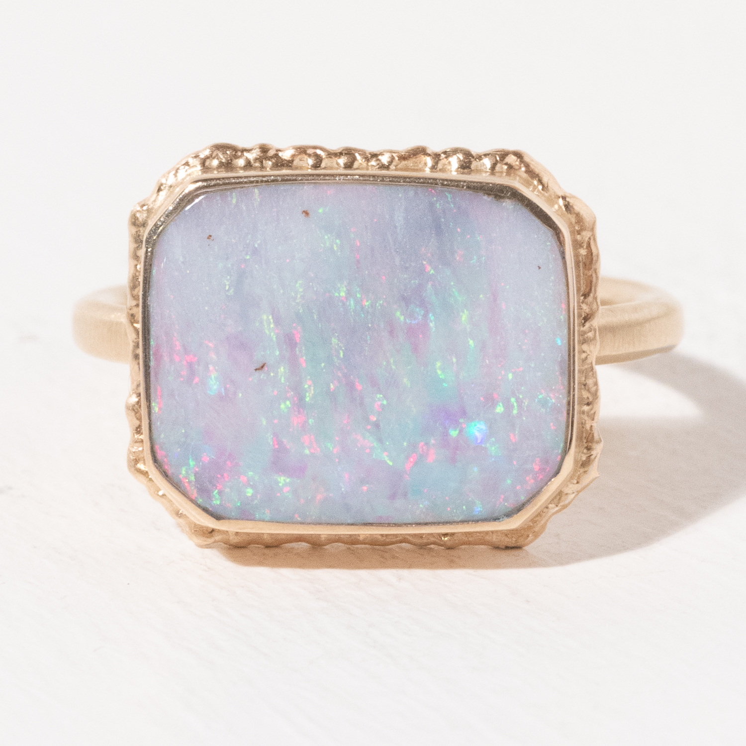 Jamie Joseph Trunk Show: Ring 264, BOULDER OPAL SIZE 7