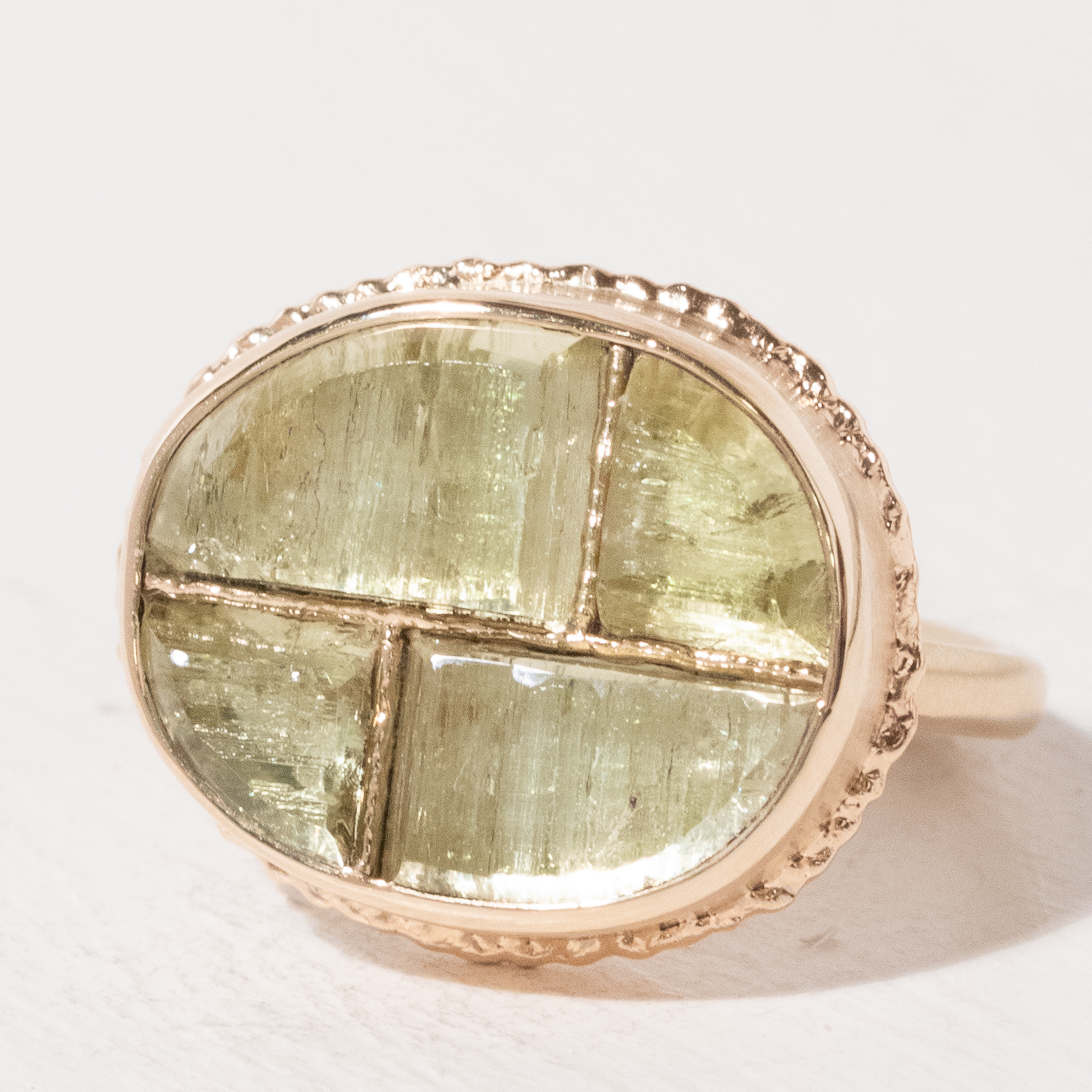 Jamie Joseph Trunk Show: Ring 283, YELLOW BERYL FUSION SIZE 6.75