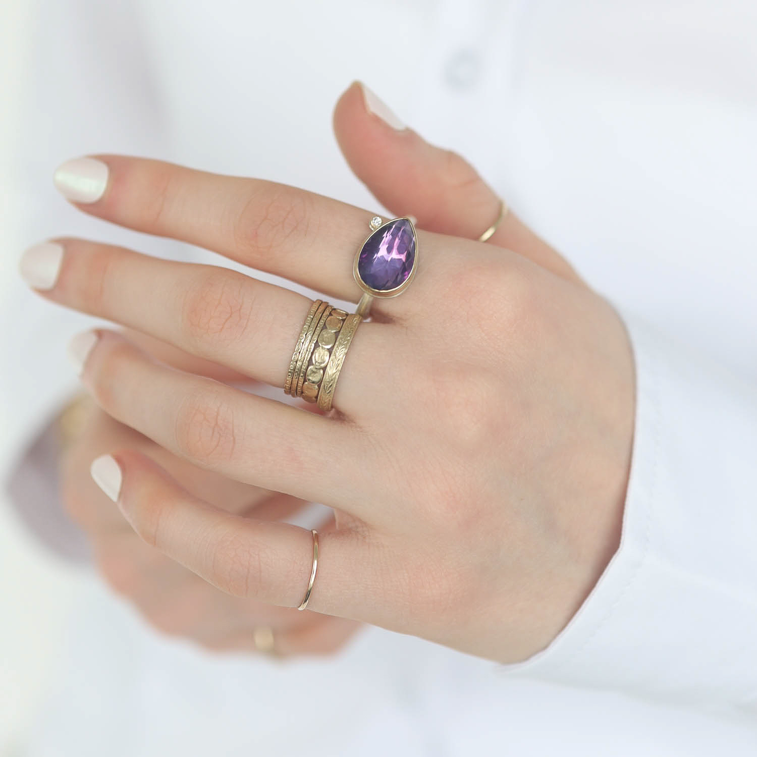 Jamie Joseph Trunk Show: Ring 61,Amethyst,7