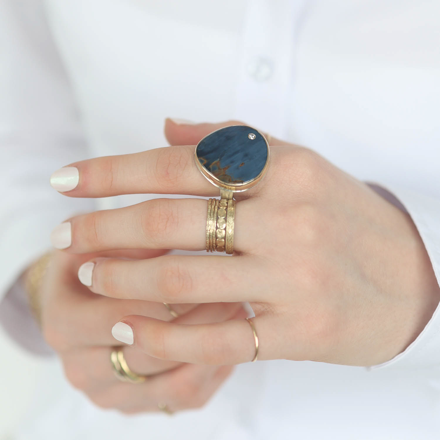Jamie Joseph Trunk Show: Ring 76,Pietersite,7.25
