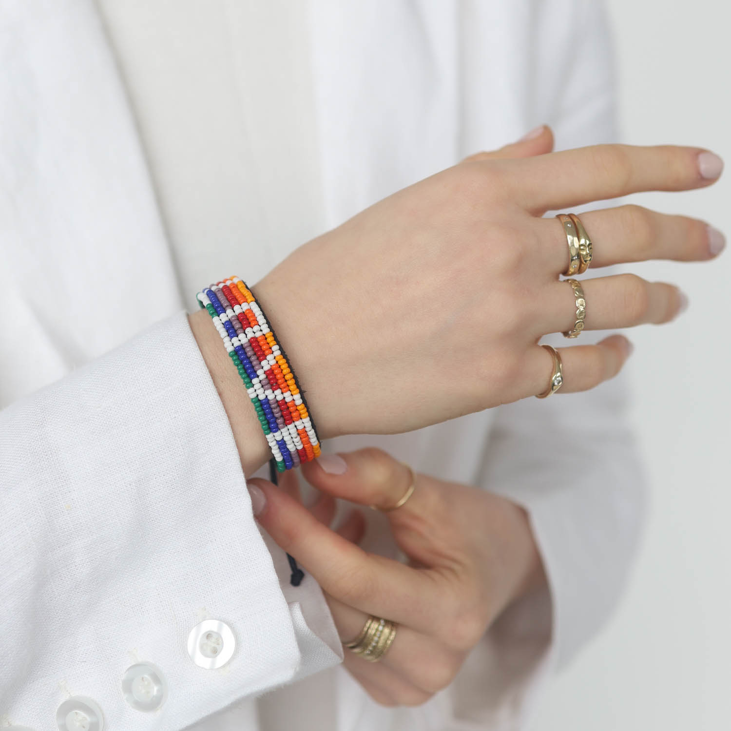 Love is Project:Bracelet,Peacock Rainbow Love