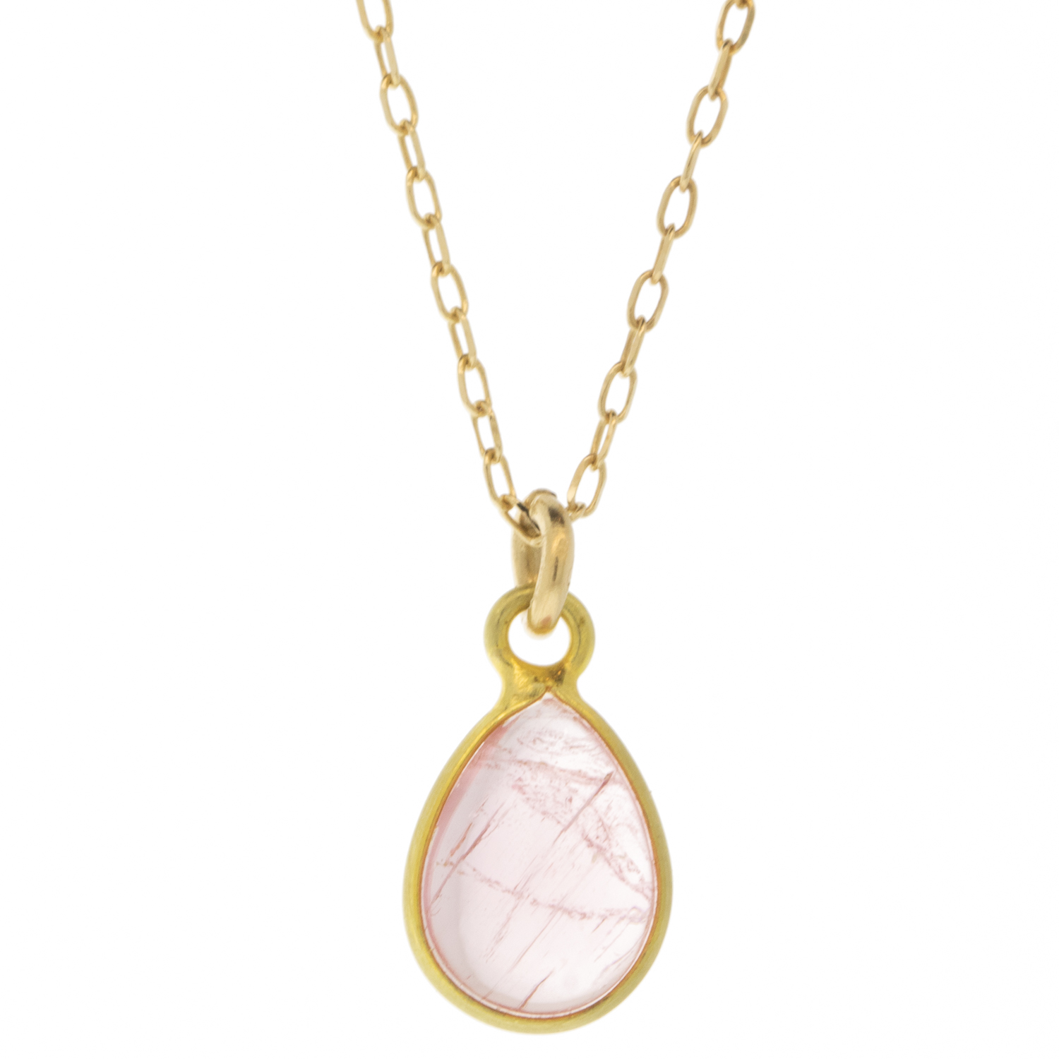 Margaret Solow :Necklace,14k PINK Tourmaline,59